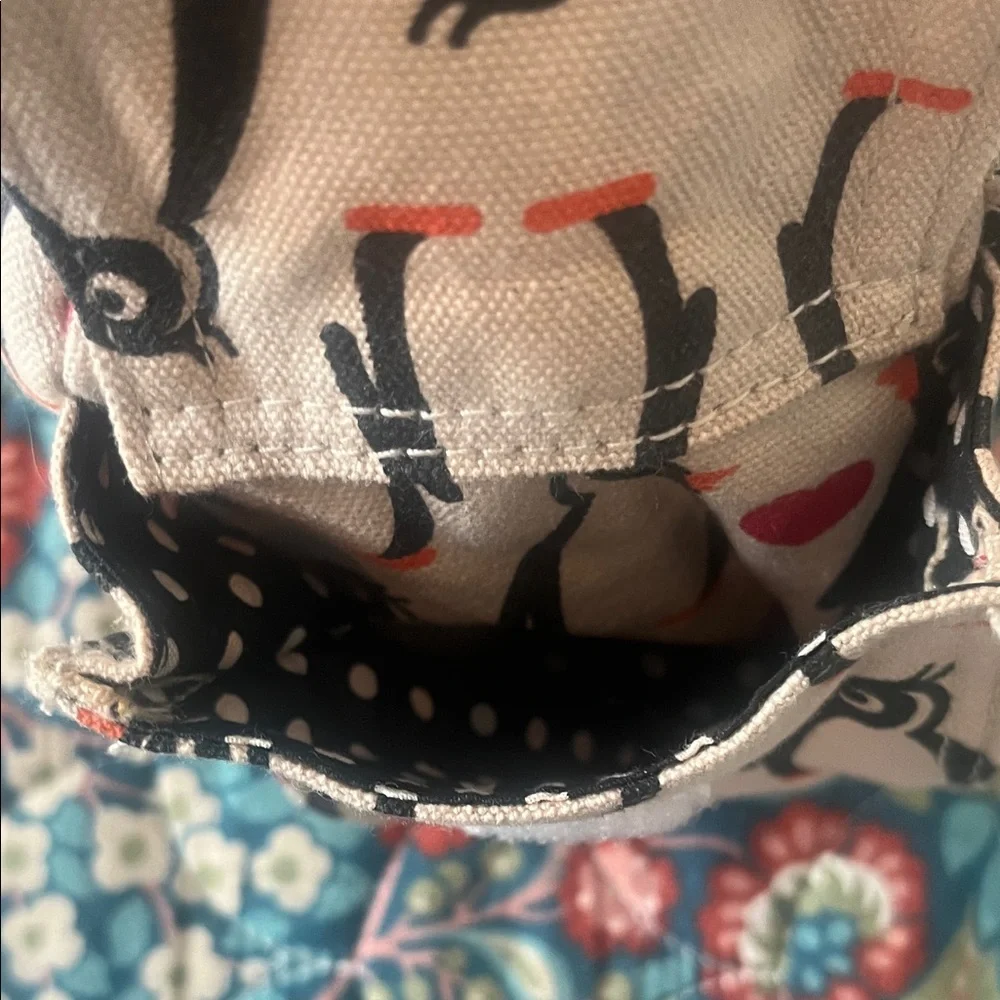 Bungalow 360 Tan Penguin Print Shoulder Bag - Picture 7 of 9